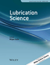 Lubrication Science雜志封面